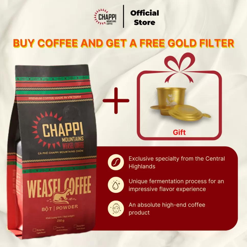 Chappi Weasel Coffee Beans